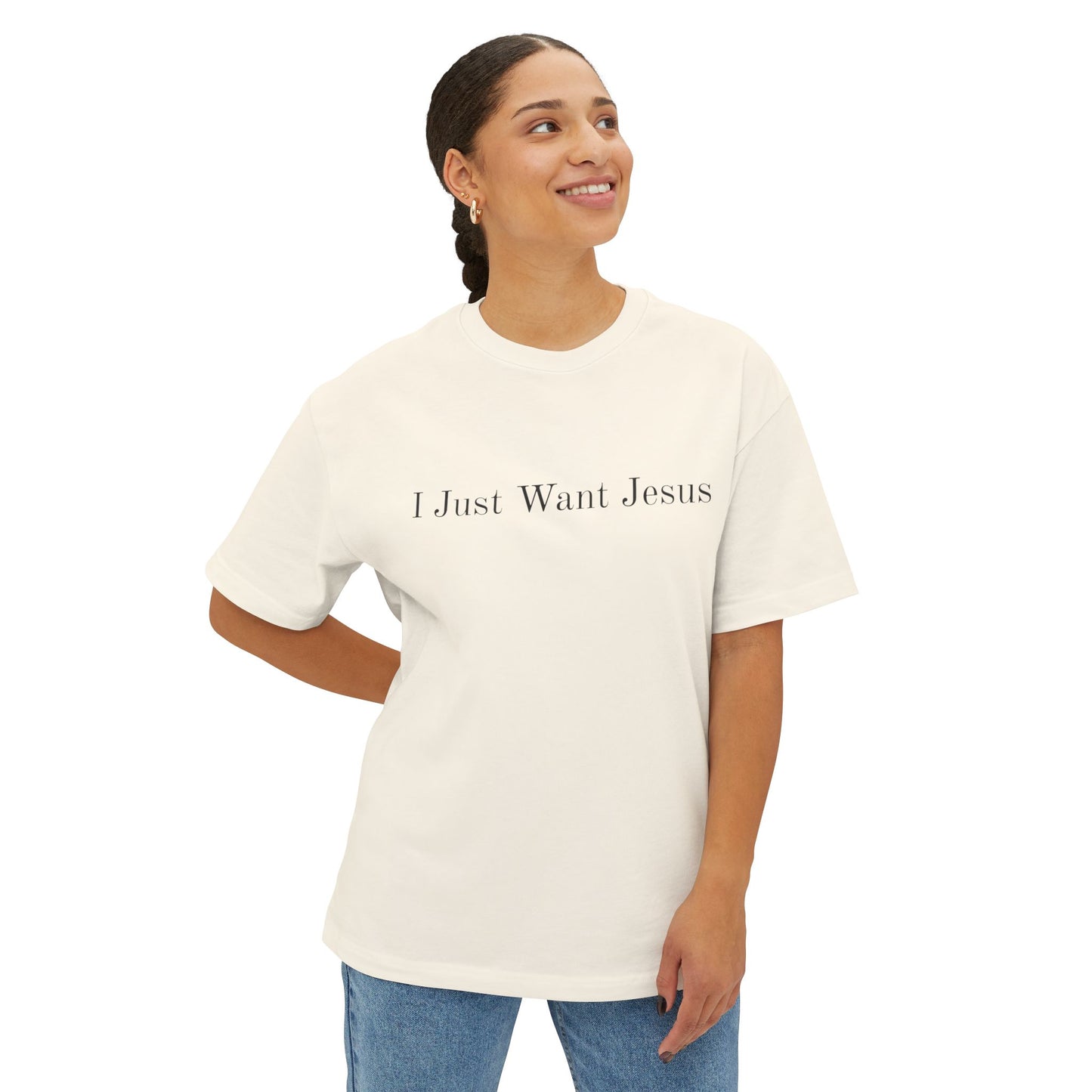Unisex Oversized Boxy Tee - 'Your 41 is Coming' Inspirational Shirt
