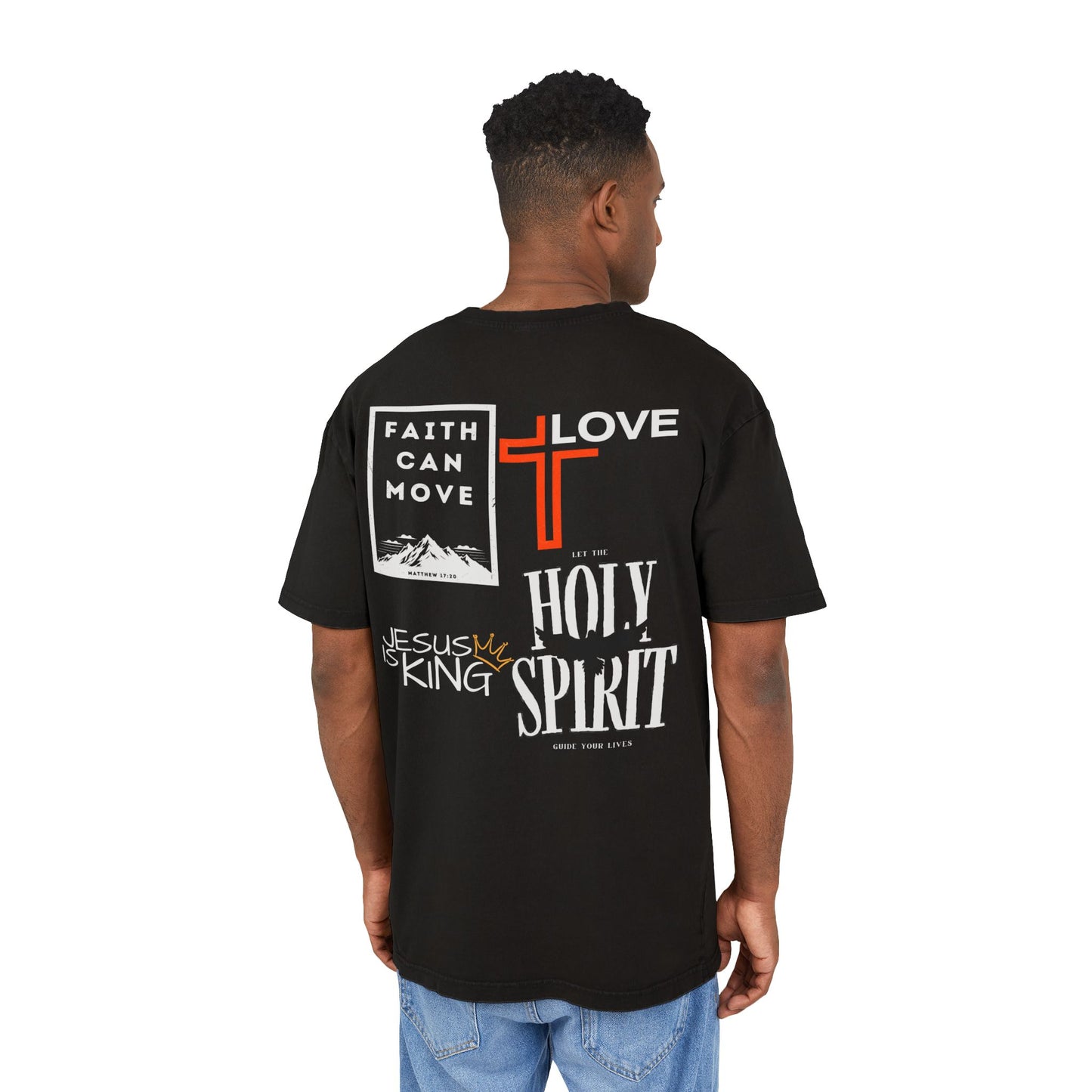 Men's Acid Washed Heavy Oversize Tee