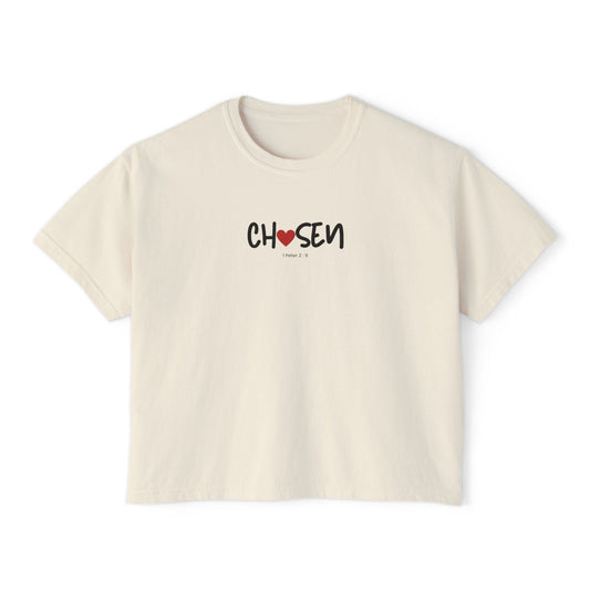 Women's Boxy Tee - Heaven Design, Comfortable Casual Shirt