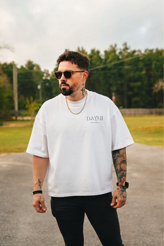 Premium Box Heavyweight Crop “Faith Over Fear” T-Shirt
