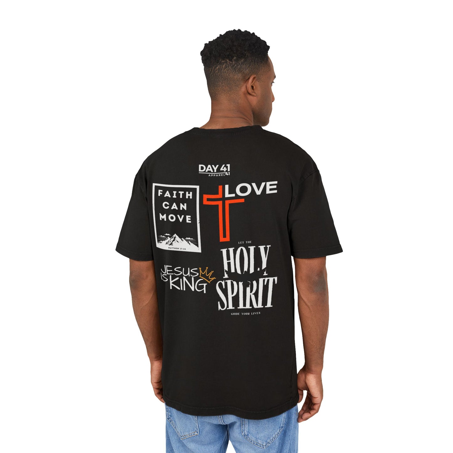 Men's Acid Washed Heavy Oversize Tee